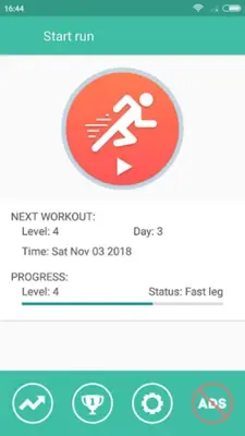 Start Run BeStronger android App screenshot 1