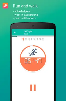 Start Run BeStronger android App screenshot 2